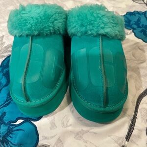 UGG Teal Slippers